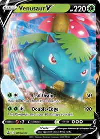 Venusaur V - SWSH100 - Lightly Played / SWSD
