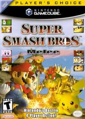 Super Smash Bros. Melee [Player's Choice] - Gamecube - Used w/ Box & Manual