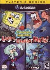 SpongeBob SquarePants Lights Camera Pants [Player's Choice] - Gamecube - Used w/ Box & Manual