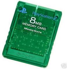 8MB Memory Card [Emerald] - Playstation 2 - Used