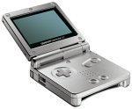 Platinum Gameboy Advance SP - GameBoy Advance - Device Only