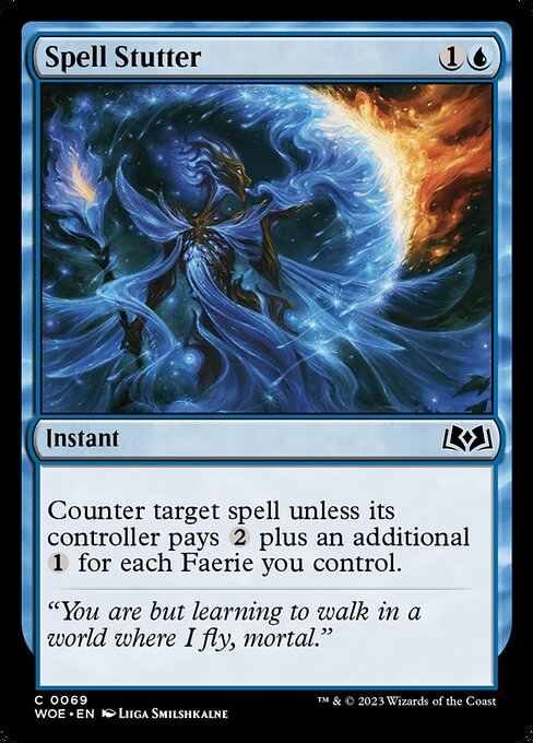 Spell Stutter (69) - Lightly Played / woe
