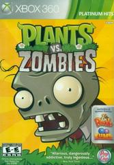 Plants vs. Zombies [Platinum Hits] - Xbox 360 - Used w/ Box & Manual