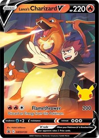 Lance's Charizard V SWSH133 - Lightly Played / CEL25