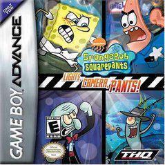 SpongeBob SquarePants Lights Camera Pants - GameBoy Advance - Game Only
