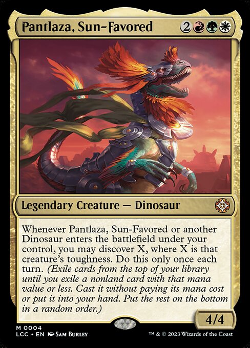 Pantlaza, Sun-Favored (4) - Lightly Played / lci