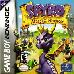 Spyro Attack of the Rhynocs - GameBoy Advance - Game Only