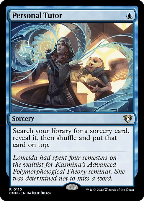 Personal Tutor (110) - Foil Lightly Played / cmm