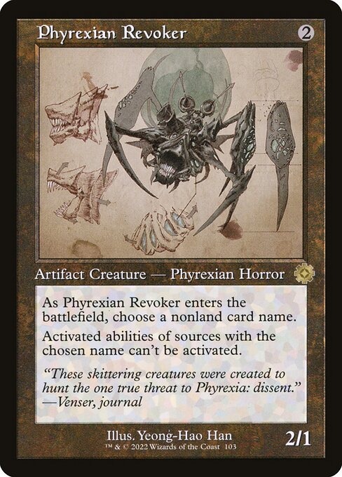Phyrexian Revoker (103) - Foil Lightly Played / bro