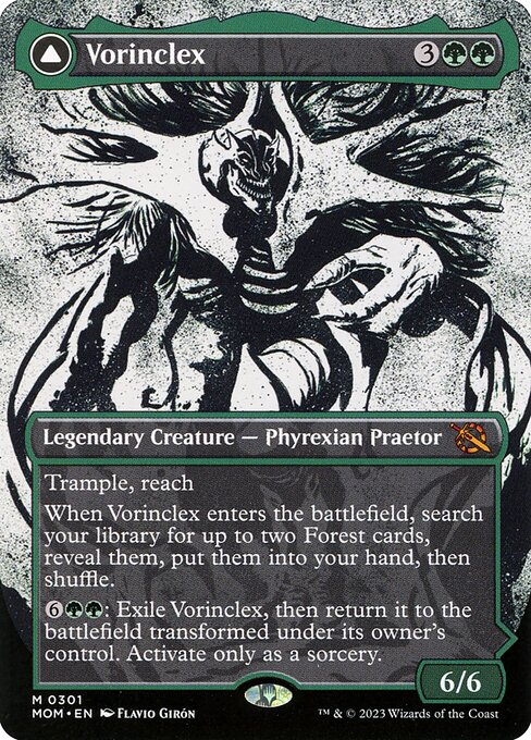 Vorinclex // The Grand Evolution (301) - BORDERLESS - FULL ART - Foil Lightly Played / mom