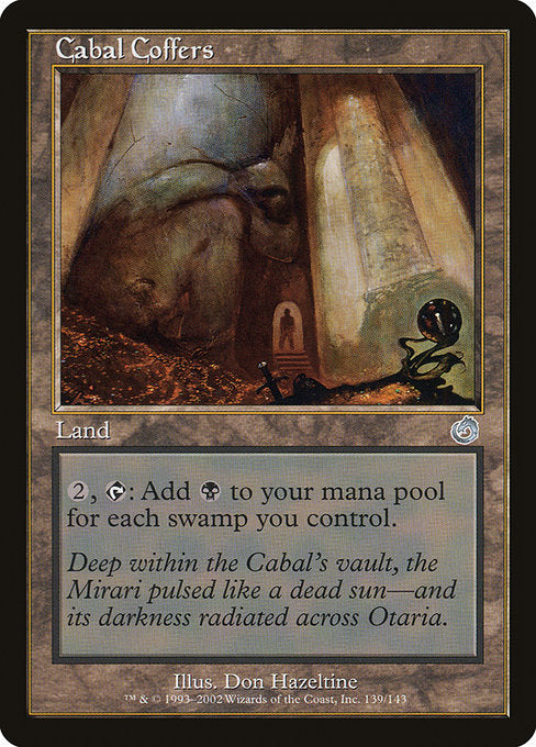 Cabal Coffers (139) - Heavily Played / tor