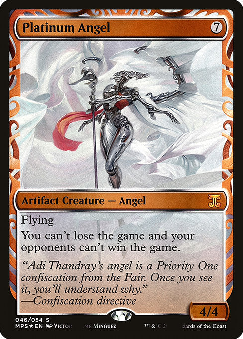 Platinum Angel (46) - Foil Moderately Played / kld