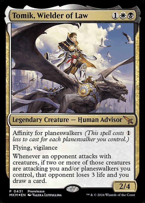 Tomik, Wielder of Law (431) - Foil Lightly Played / mkm