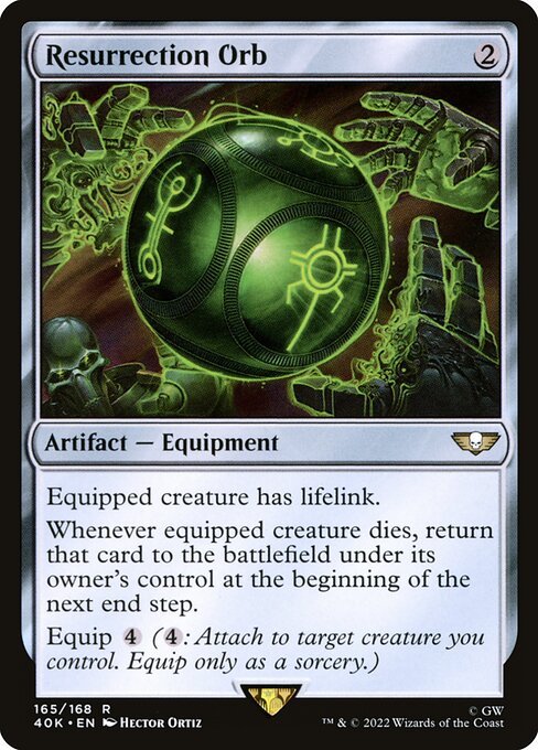 Resurrection Orb (165) - Lightly Played / 40k