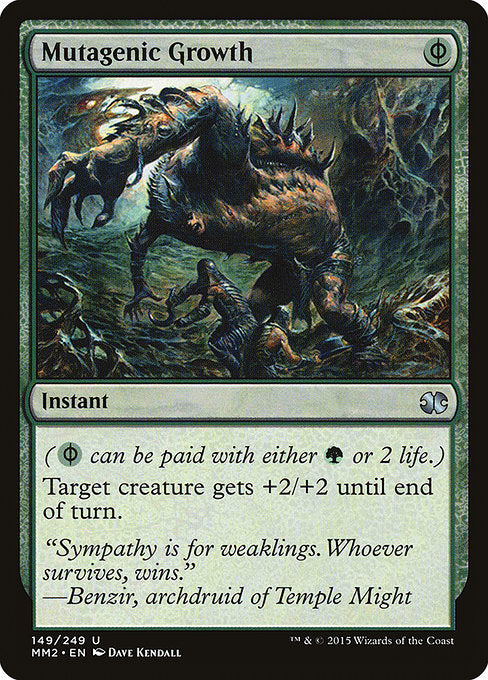 Mutagenic Growth (149) - Foil Lightly Played / mm2