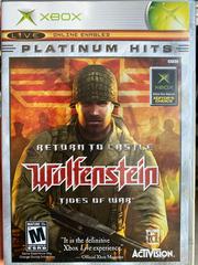 Return to Castle Wolfenstein [Platinum Hits] - Xbox - Used w/ Box & Manual