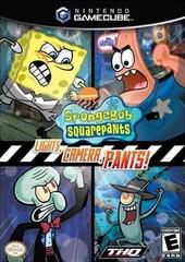 SpongeBob SquarePants Lights Camera Pants - Gamecube - Used w/ Box & Manual