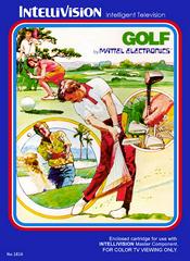 PGA Golf - Intellivision - Used w/ Box & Manual
