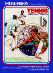 Tennis - Intellivision - Used w/ Box & Manual