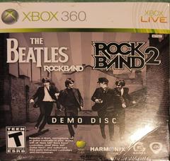 The Beatles Rock Band & Rock Band 2 [Demo Disc] - Xbox 360 - Used w/ Box & Manual