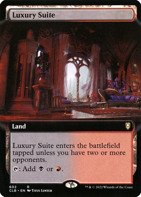 Luxury Suite (602) - EXTENDED ART - Heavily Played / clb