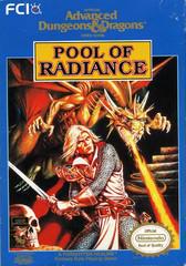 Advanced Dungeons & Dragons Pool of Radiance - NES - Game Only