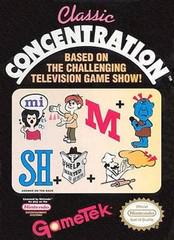 Classic Concentration - NES - Game Only