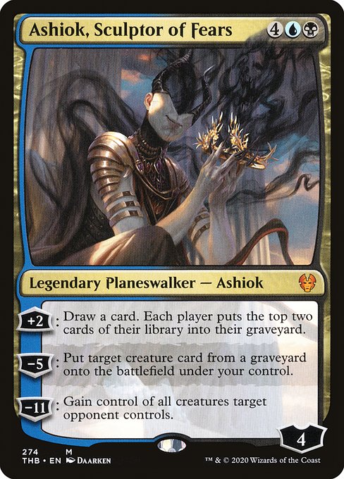 Ashiok, Sculptor of Fears (274) - Lightly Played / thb