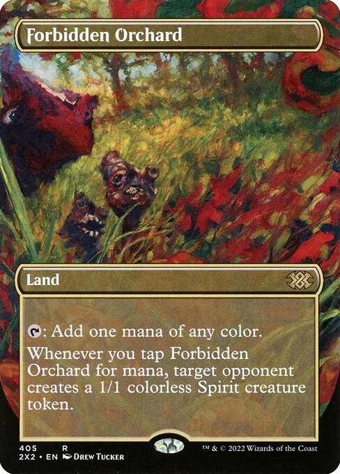 Forbidden Orchard (405) - BORDERLESS - Lightly Played / 2x2