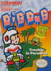 Dig Dug II: Trouble in Paradise - NES - Game Only