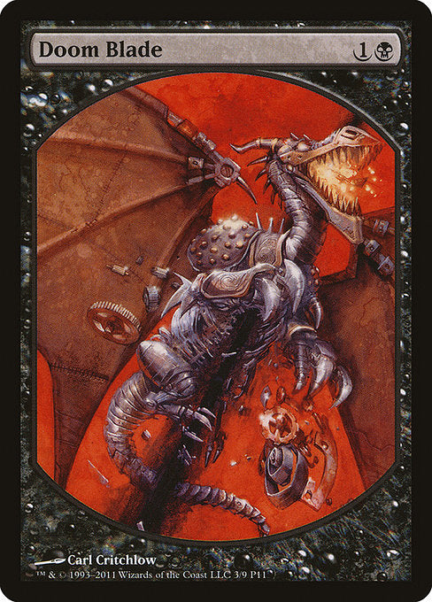Doom Blade (3) - FULL ART - Lightly Played / p11