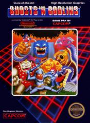 Ghosts 'n Goblins - NES - Used w/ Box & Manual