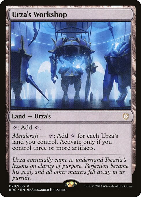 Urza's Workshop (28) - Foil Lightly Played / bro