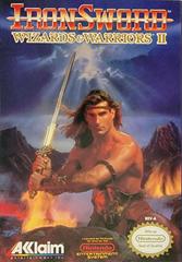 Iron Sword Wizards and Warriors II - NES - Used w/ Box & Manual