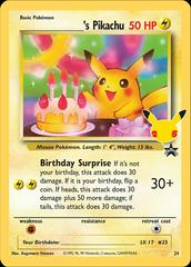 ______'s Pikachu - 24/53 (Holofoil) - LP