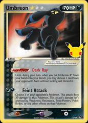 Umbreon 17 - Lightly Played / CEL25