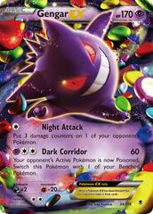 Gengar EX 34 - Moderately Played / XY4
