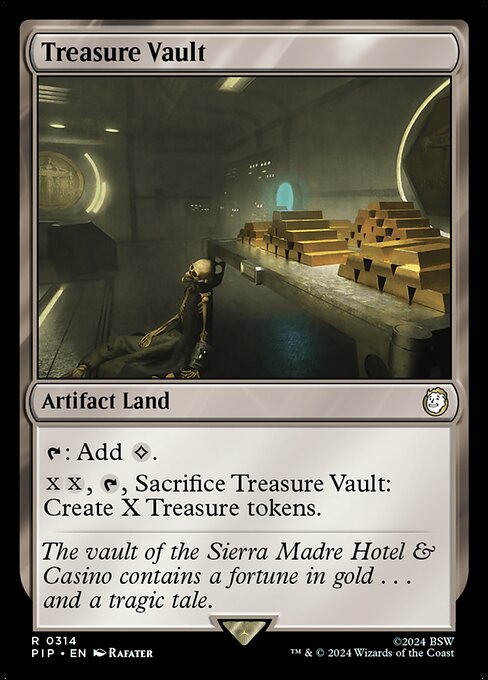 Treasure Vault (314) - Foil Lightly Played / pip