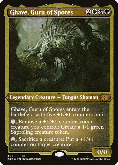 Ghave, Guru of Spores (498) - Lightly Played / 2x2