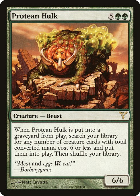 Protean Hulk (90) - Lightly Played / dis