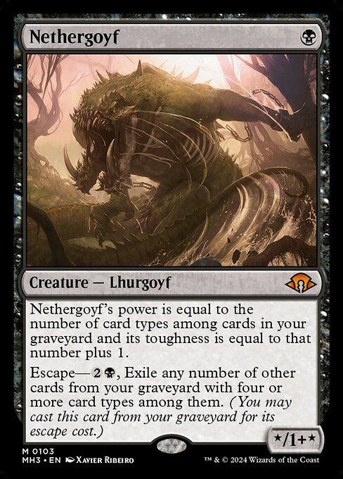 Nethergoyf (103) - Lightly Played / mh3