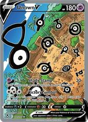 Unown V (Alternate Full Art) - 177/195 - MP