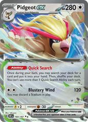 Pidgeot ex - 164/197 - LP