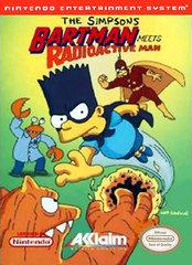 The Simpsons Bartman Meets Radioactive Man - NES - Used w/ Box & Manual