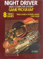 Night Driver - Atari 2600 - Cartridge Only