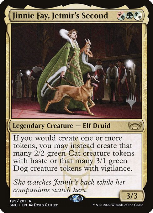 Jinnie Fay, Jetmir's Second (195p) - Foil Lightly Played / snc