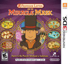 Professor Layton and The Miracle Mask - Nintendo 3DS - Game Only