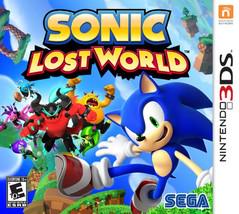 Sonic Lost World - Nintendo 3DS - Used w/ Box & Manual