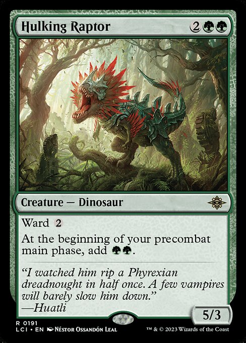 Hulking Raptor (191) - Lightly Played / lci