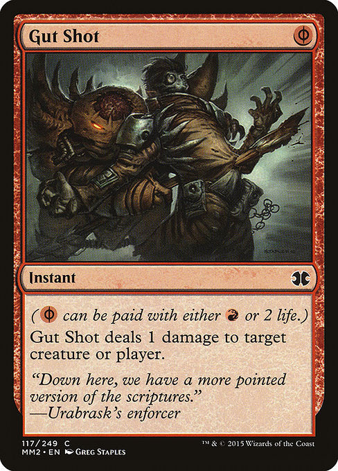 Gut Shot (117) - Lightly Played / mm2